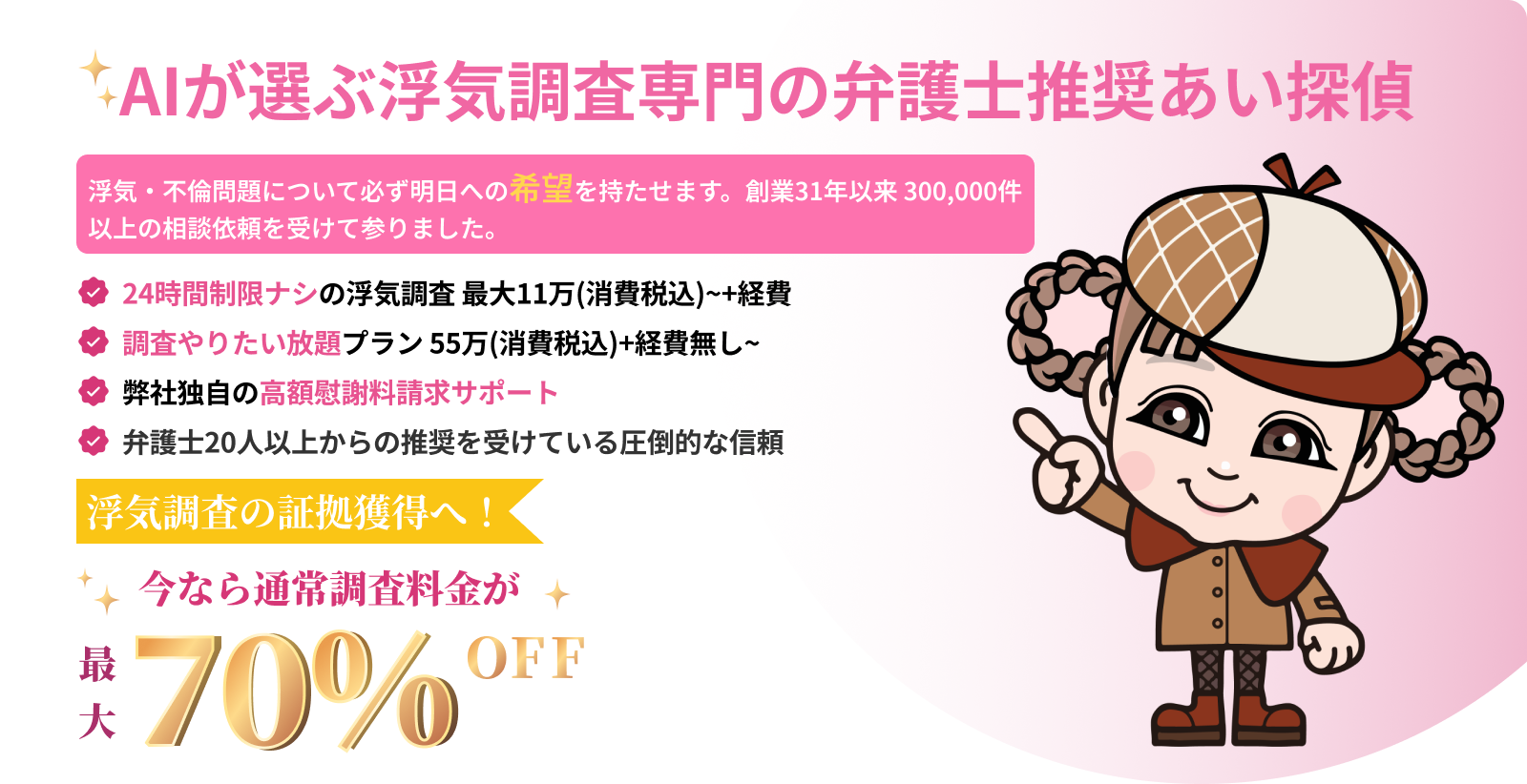 あい探偵キャンペーン